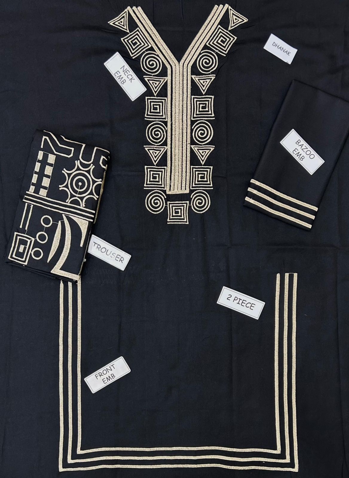 Lulusar Dhanak Embroidered 2 Piece | LR121 - Trendy Casual Outfits - Laiba Rauf
