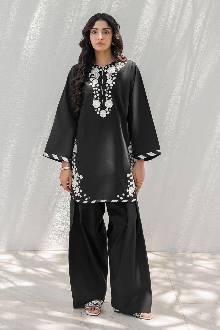 Charizma Dhanak Embroidered 3 Piece | CA101 - Trendy Casual Outfits - Laiba Rauf