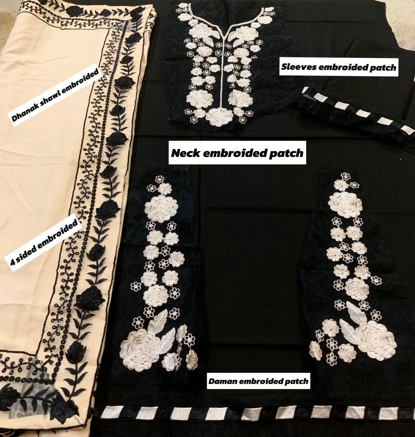 Charizma Dhanak Embroidered 3 Piece | CA101 - Trendy Casual Outfits - Laiba Rauf