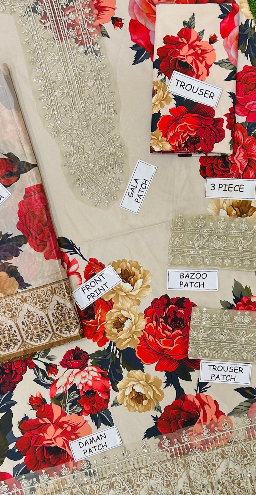 Crimson Silk Embroidered 2 Piece | CN105 - Trendy Casual Outfits - Laiba Rauf