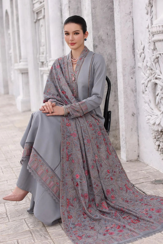 Bareeze Dhanak Embroidered 3 Piece | BZ103- Trendy Casual Outfits - Laiba Rauf