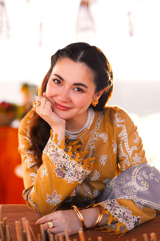 Crimson Dhanak 3pc Casual Winter Collection| CN-7056 - Trendy Casual Outfits - Laiba Rauf