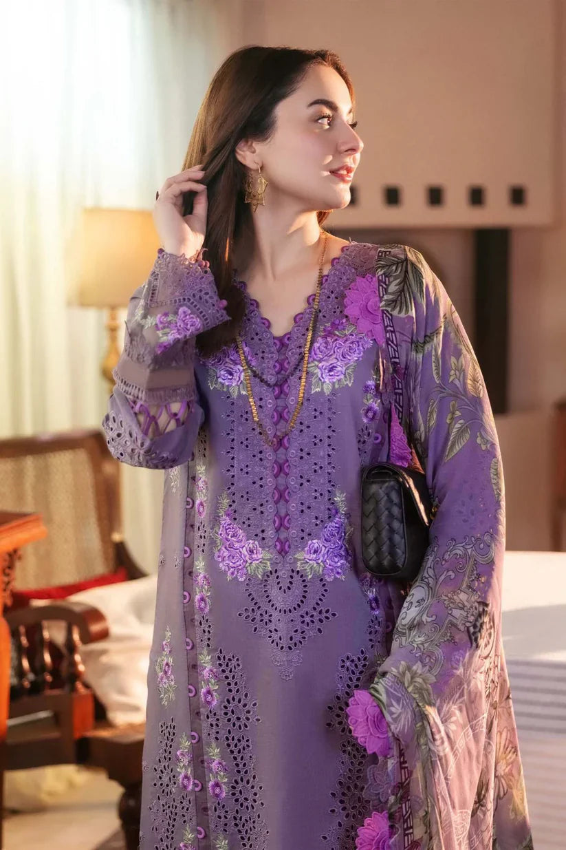 Jade Dhanak Embroidered 3 Piece | JE100 - Trendy Casual Outfits - Laiba Rauf