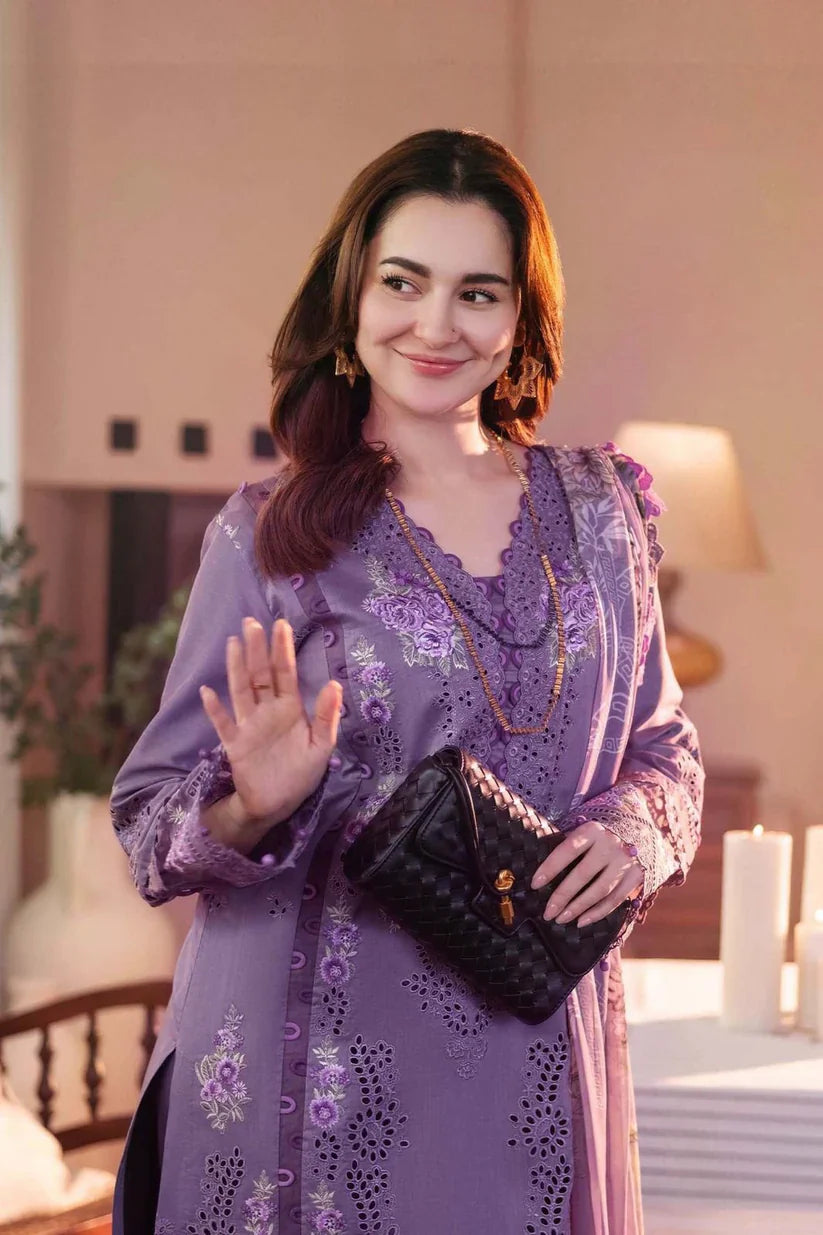 Jade Dhanak Embroidered 3 Piece | JE100 - Trendy Casual Outfits - Laiba Rauf