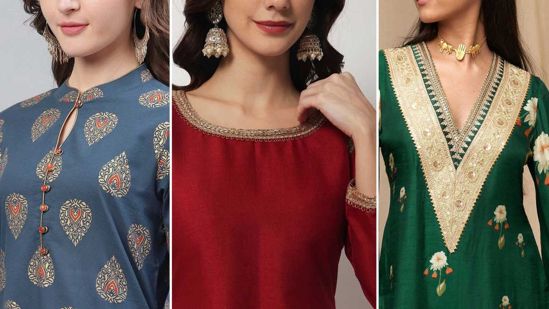 Latest Kurti Neck Designs for Women in 2025 - Laiba Rauf