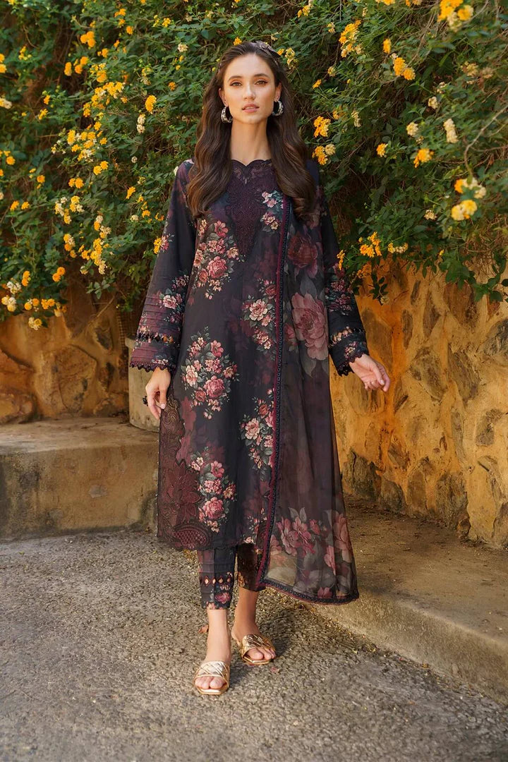 Baroque Viscose 3 Piece | BQ108 Laiba Rauf