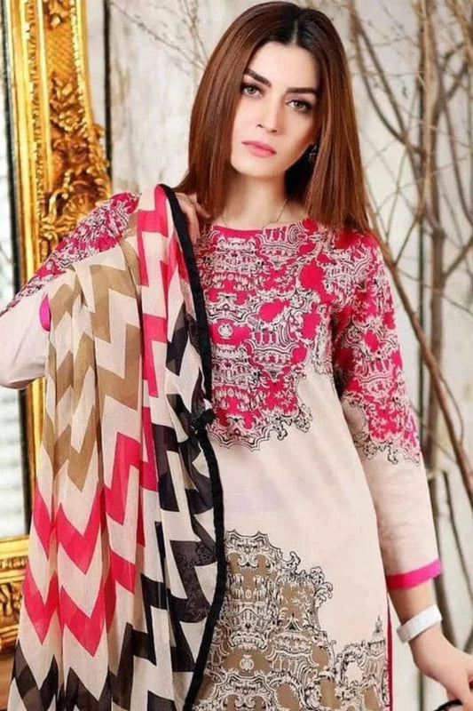 Limelight Linen 3 Piece | LL100 Laiba Rauf