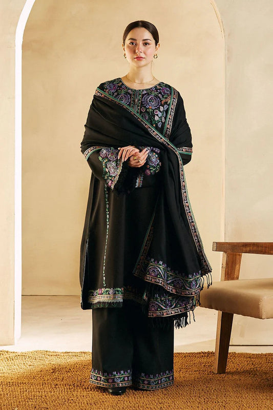 Zara Dhanak Embroidered 3 Piece | ZR102 Laiba Rauf
