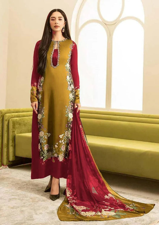 Lulusar Silk 3 Piece | LR101 Laiba Rauf