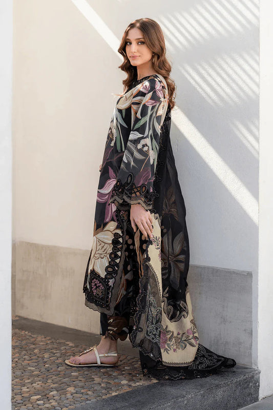 Baroque Linen Embroidered 3 Piece | BQ112 Laiba Rauf