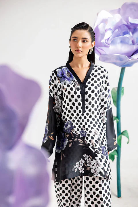 Lulusar Silk 3 Piece | LR110 Laiba Rauf