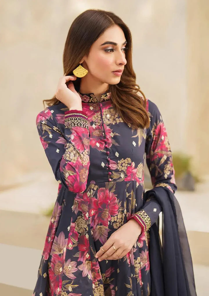 Maria.B. Silk Embroidered 3 Piece | MB105 Laiba Rauf