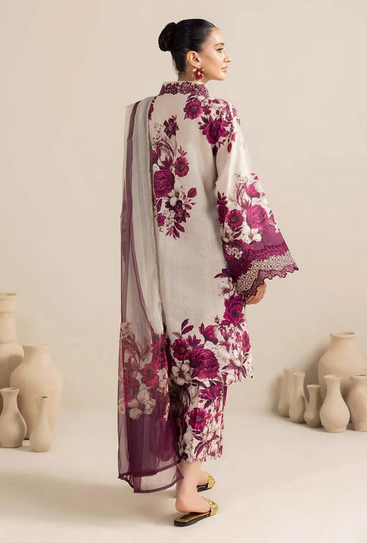 Lulusar Silk 3 Piece | LR115 Laiba Rauf
