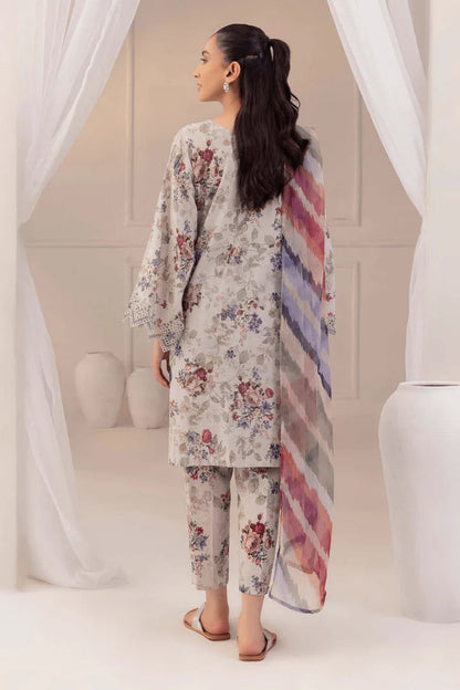 Lulusar Silk 3 Piece | LR105 Laiba Rauf