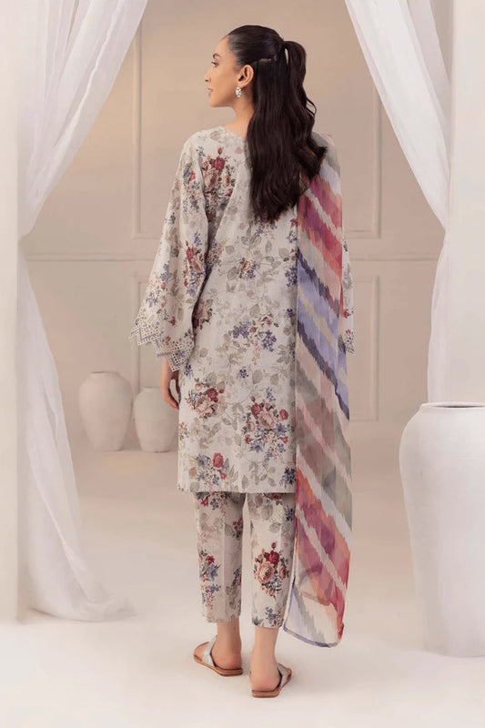 Lulusar Silk 3 Piece | LR105 Laiba Rauf