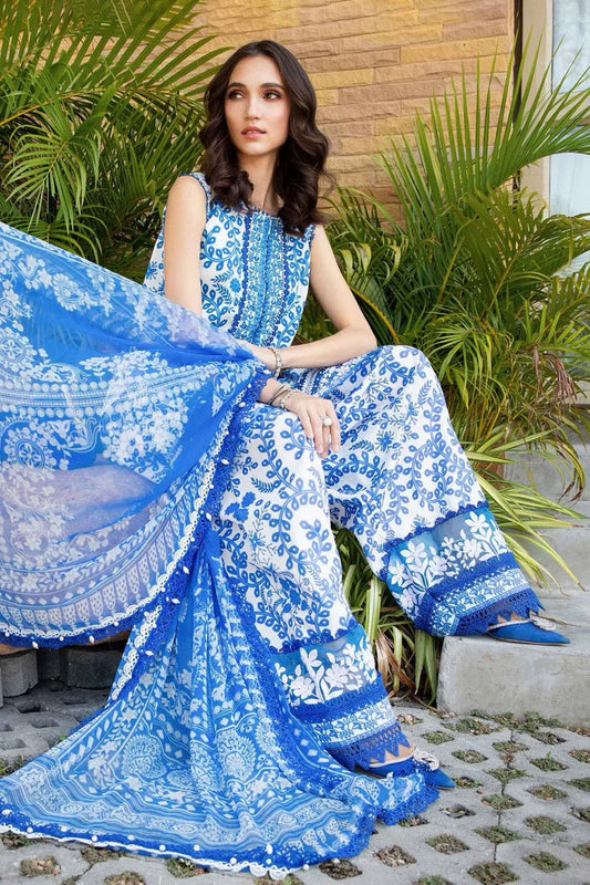 Maria.B. Khaddar Embroidered 3 Piece | MB106 Laiba Rauf