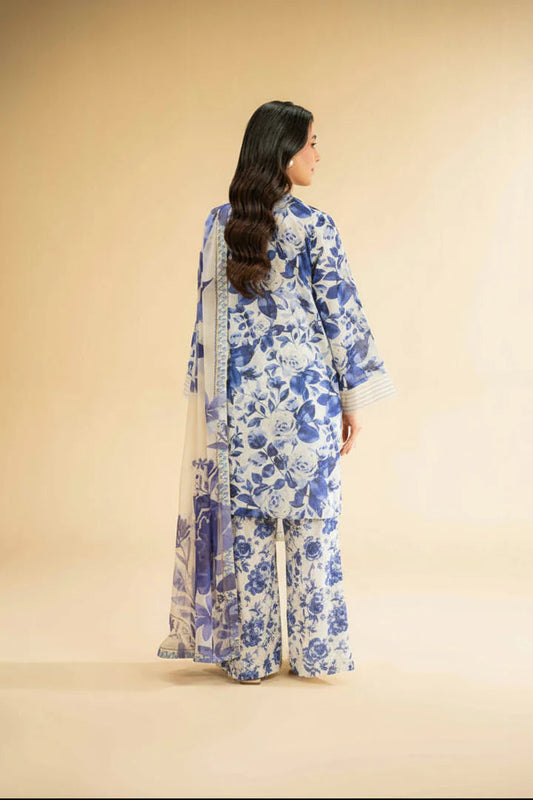 Nishat Linen 3 Piece | NT100 Laiba Rauf