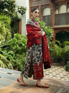 Lulusar Silk 3 Piece | LR106 Laiba Rauf