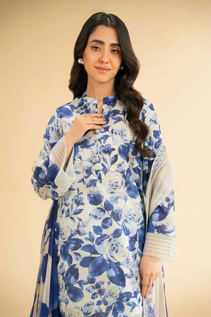 Nishat Linen 3 Piece | NT100 Laiba Rauf