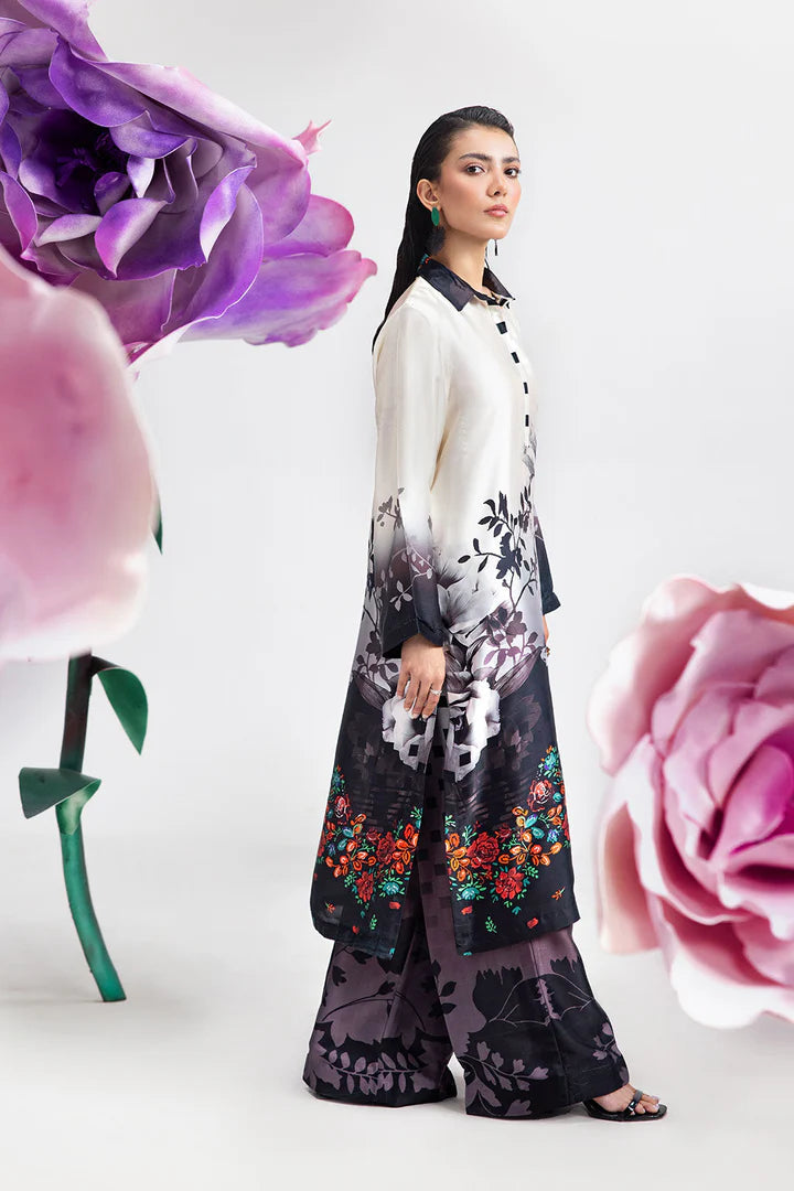 Lulusar Silk 3 Piece | LR116 Laiba Rauf