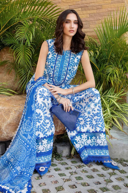 Maria.B. Khaddar Embroidered 3 Piece | MB106 Laiba Rauf