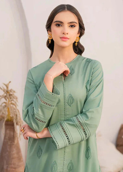 Jazmin Dhanak Embroidered 3 Piece | JZ104 | Trendy Casual Outfits - Laiba Rauf
