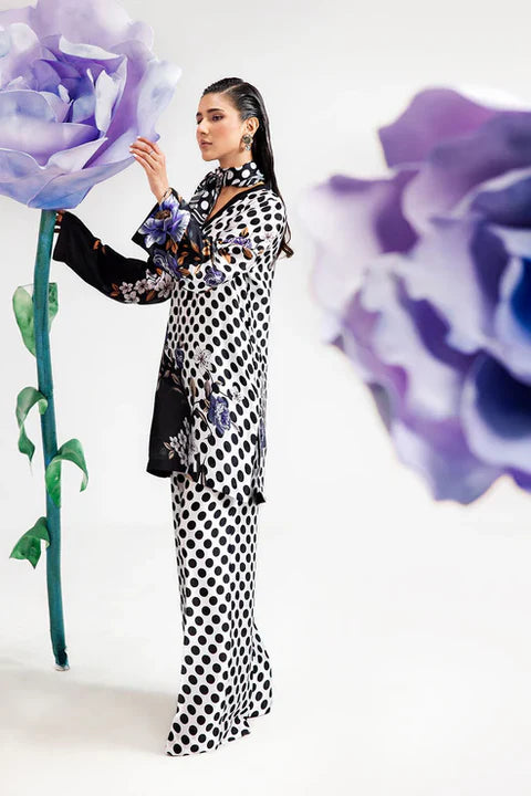Lulusar Silk 3 Piece | LR110 Laiba Rauf