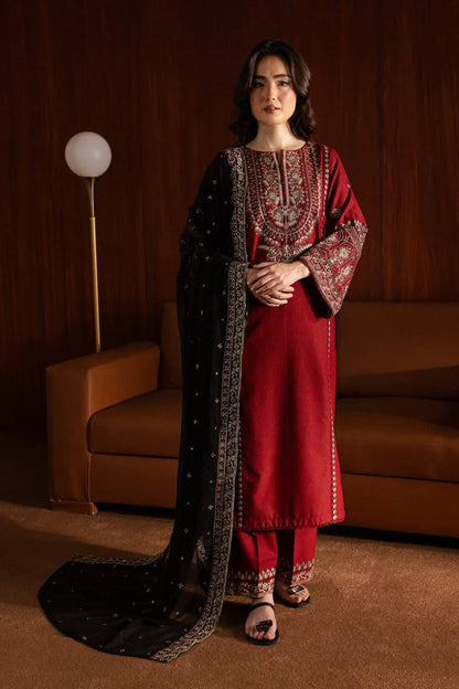 Lalazar Dhanak Embroidered 3 Piece | LZ100 Laiba Rauf
