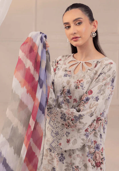 Lulusar Silk 3 Piece | LR105 Laiba Rauf