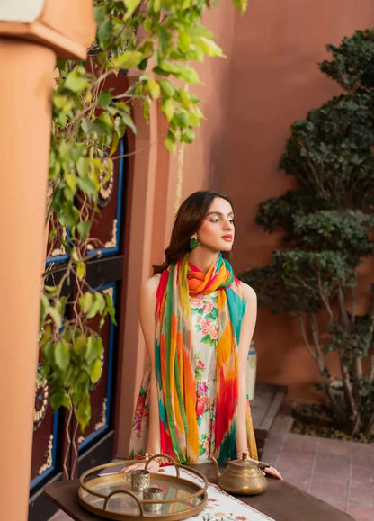 Lulusar Silk 3 Piece | LR108 Laiba Rauf