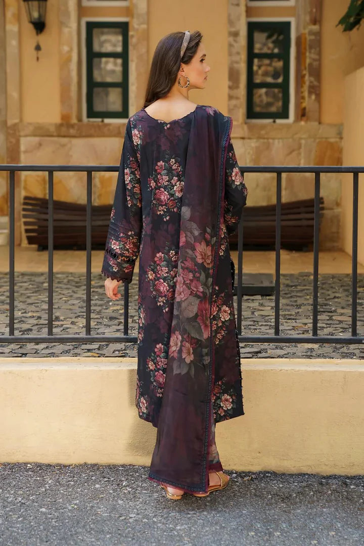 Baroque Viscose 3 Piece | BQ108 Laiba Rauf