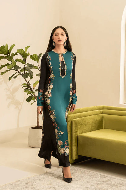 Lulusar Silk 3 Piece | LR100 Laiba Rauf