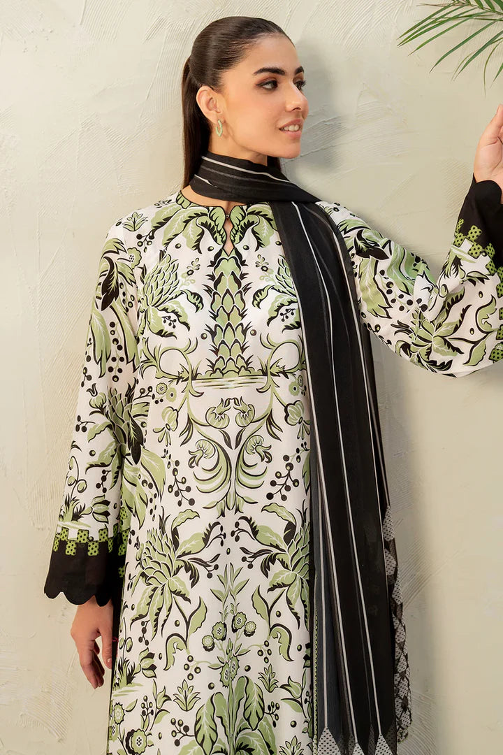 Lulusar Silk 3 Piece | LR113 Laiba Rauf