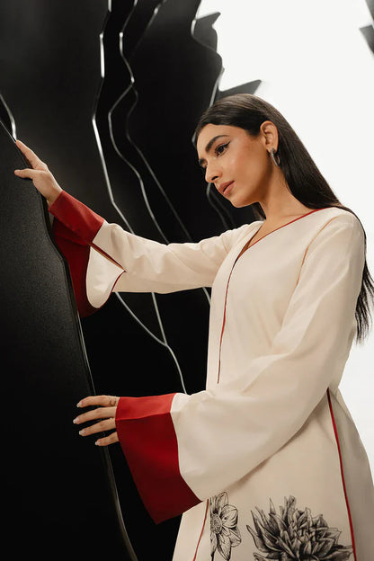 Lulusar Silk 3 Piece | LR102 Laiba Rauf