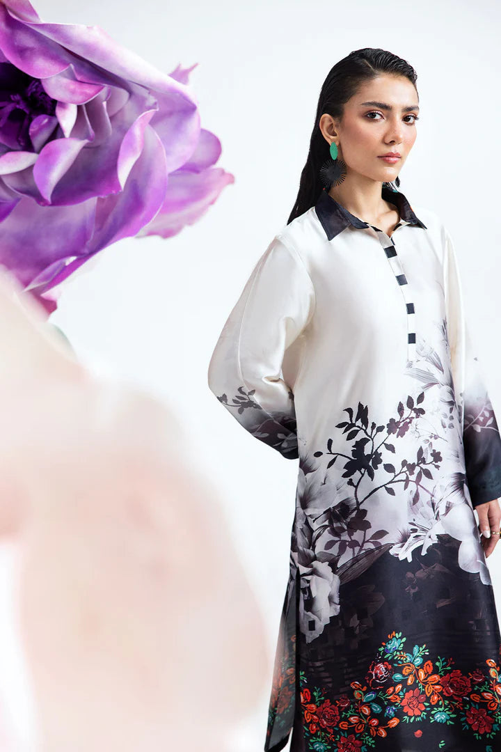 Lulusar Silk 3 Piece | LR116 Laiba Rauf