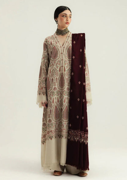 Zara Dhanak Embroidered 3 Piece | ZR115 - Trendy Casual Outfits - Laiba Rauf