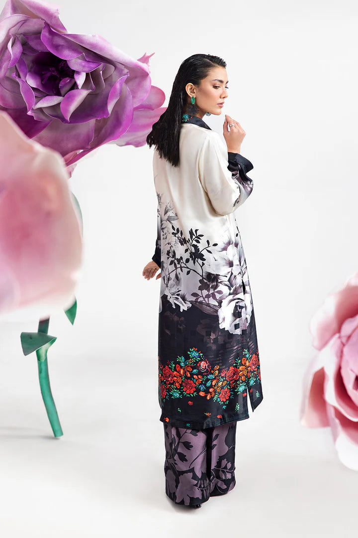 Lulusar Silk 3 Piece | LR116 Laiba Rauf