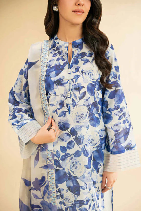 Nishat Linen 3 Piece | NT100 Laiba Rauf