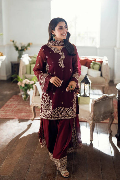 Aneela Dhanak Embroidered 3 Piece | AN111 - Trendy Casual Outfits - Laiba Rauf