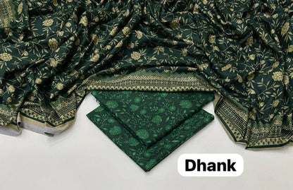 EdenRobe Dhanak Digital Printed 3 Piece | ER100 Laiba Rauf