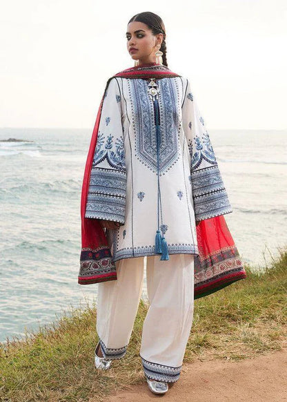 Laam Dhanak Embroidered 3 Piece | LM101 - Trendy Casual Outfits - Laiba Rauf