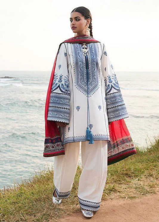 Laam Dhanak Embroidered 3 Piece | LM101 - Trendy Casual Outfits - Laiba Rauf