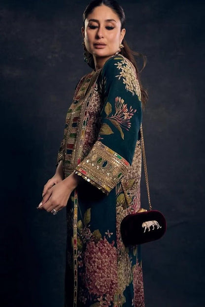 Aneela Shamoz Silk Embroidered 3 Piece | AN107 - Trendy Casual Outfits - Laiba Rauf