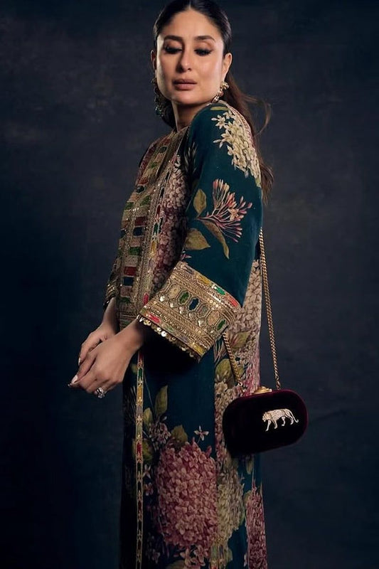 Aneela Shamoz Silk Embroidered 3 Piece | AN107 - Trendy Casual Outfits - Laiba Rauf