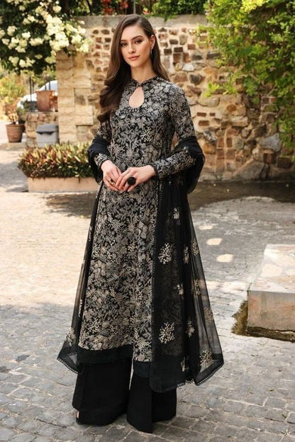 Bareeze Dhanak Embroidered 3 Piece | BZ100 - Trendy Casual Outfits - Laiba Rauf