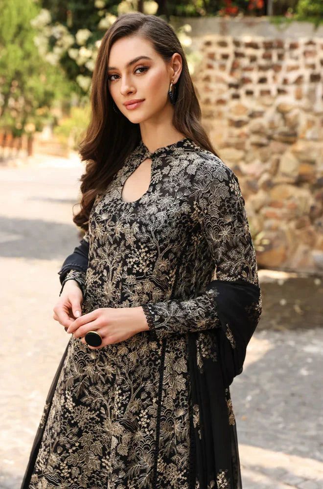 Bareeze Dhanak Embroidered 3 Piece | BZ100 - Trendy Casual Outfits - Laiba Rauf