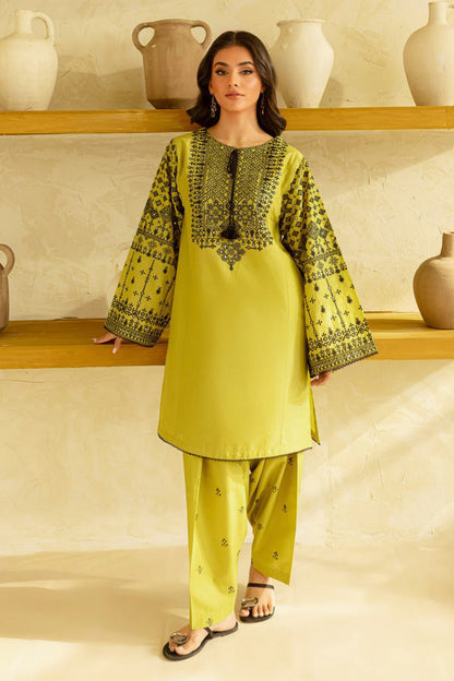 Aisling Dhanak Embroidered 2 Piece | AL112 - Trendy Casual Outfits - Laiba Rauf