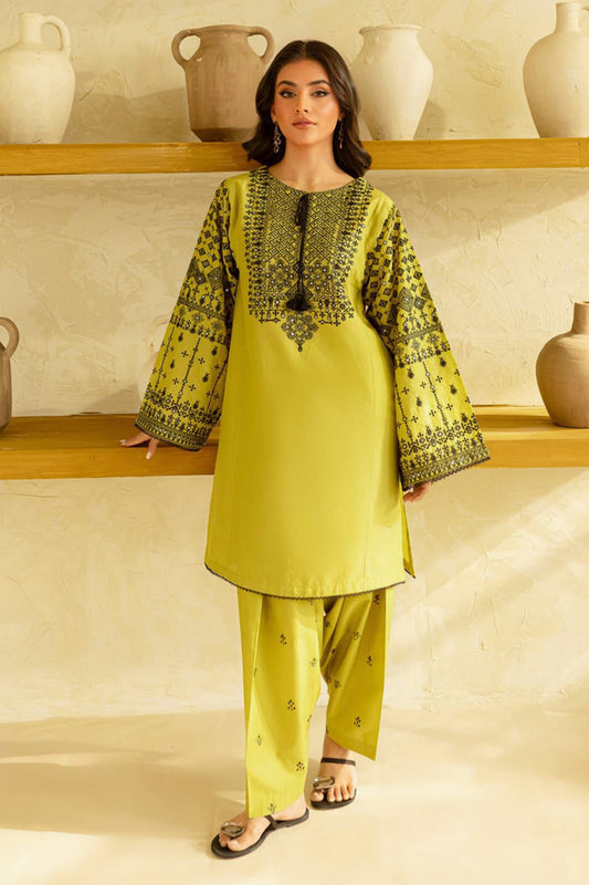 Aisling Dhanak Embroidered 2 Piece | AL112 - Trendy Casual Outfits - Laiba Rauf