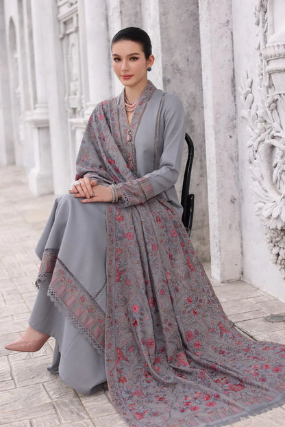 Bareeze Dhanak Embroidered 3 Piece | BZ103- Trendy Casual Outfits - Laiba Rauf