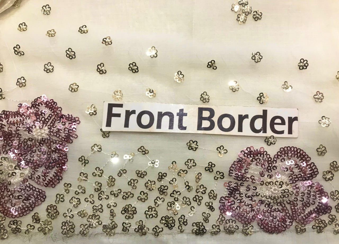 Jazmin Chiffon Embroidered Collection  | JZ - Trendy Casual Outfits - Laiba Rauf